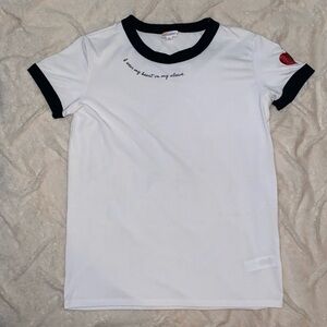 Lularoe heart on my sleeve shirt